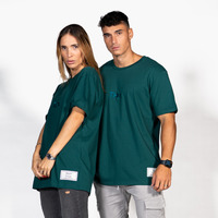 Clothing short-sleeved t-shirts THEAD.  Green