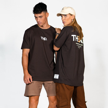 Clothing short-sleeved t-shirts THEAD. DUBAI T-SHIRT Brown