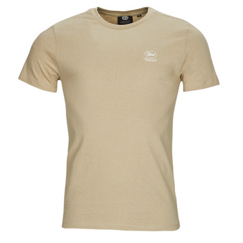 Clothing Men short-sleeved t-shirts Petrol Industries T-Shirt SS Beige