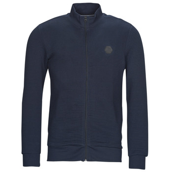 Clothing Men Jackets / Cardigans Petrol Industries Sweater Collar Zip Marine