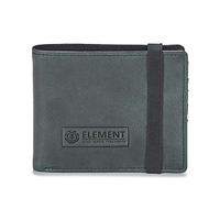Bags Wallets Element STRAPPER LEATHER WALLET Black