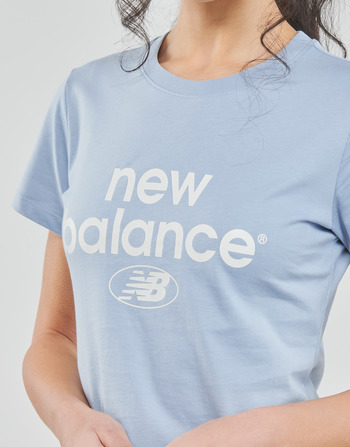 New Balance Essentials Graphic Athletic Fit Short Sleeve Blue