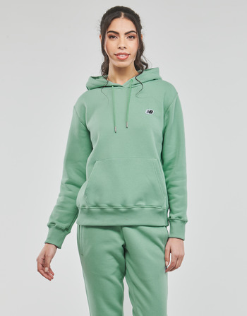 Clothing Women sweaters New Balance Small Logo OTH Hoodie Green