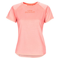 Clothing Women short-sleeved t-shirts New Balance Printed Impact Run Short Sleeve Pink