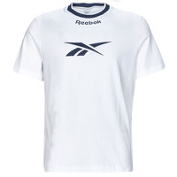 Clothing Men short-sleeved t-shirts Reebok Classic Arch Logo Vectorr Tee White