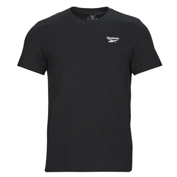 Clothing Men short-sleeved t-shirts Reebok Classic Left Chest Logo Tee Black