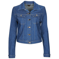 Clothing Women Denim jackets Lee RIDER JACKET Blue