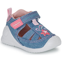 Shoes Girl Sandals Biomecanics 232181 Blue / Jean