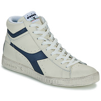 Shoes High top trainers Diadora GAME L HIGH WAXED White / Blue