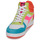 Shoes Women High top trainers Diadora MAGIC BASKET DEMI CROCO WN White / Multicolour