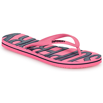 Shoes Women Flip flops Superdry VINTAGE VEGAN FLIP FLOP Pink / Blue