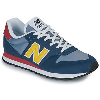 Shoes Men Low top trainers New Balance 500 Marine / Yellow