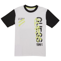 Clothing Boy short-sleeved t-shirts Guess OVERSIZE SS T SHIRT White