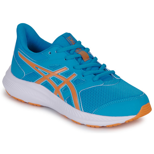 Asics JOLT 4 GS Blue | 44,00 € - ! Spartoo - Child Shoes Fast Running-shoes delivery / Europe Orange
