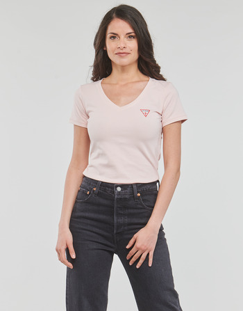 Guess SS VN MINI TRIANGLE TEE Pink