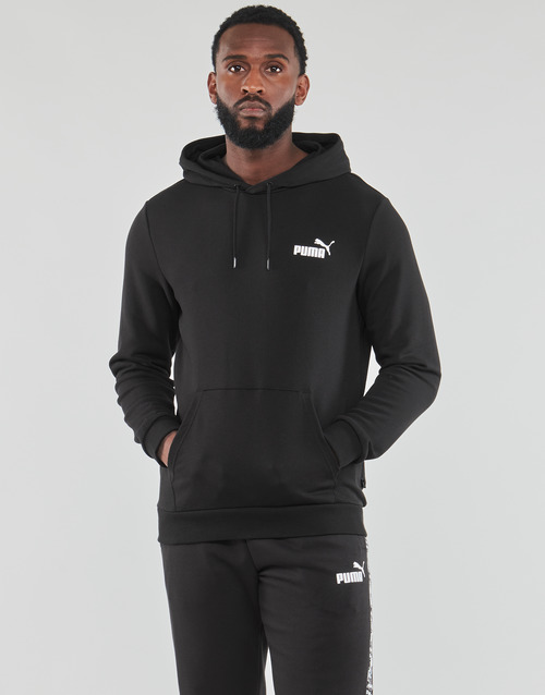 - SMALL ESS HOODIE ! delivery 44,00 € Black sweaters Men Europe Spartoo Clothing Puma LOGO - Fast |