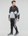 Clothing Men sweaters Puma EVOSTRIPE FULL ZIP HOODIE Grey / Black