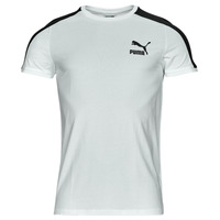 Clothing Men short-sleeved t-shirts Puma INLINE Black / White