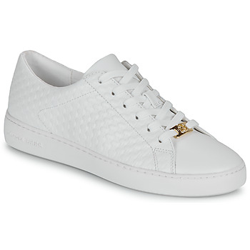 Shoes Women Low top trainers MICHAEL Michael Kors KEATON LACE UP White / Gold