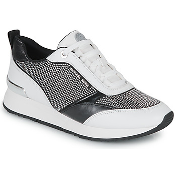 Shoes Women Low top trainers MICHAEL Michael Kors ALLIE STRIDE TRAINER White / Black / Silver