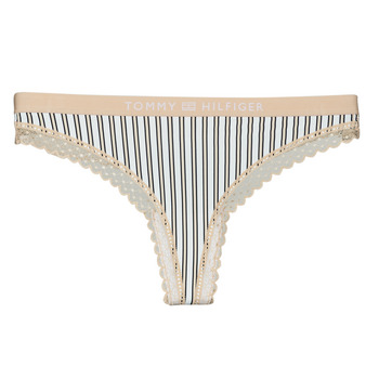 Tommy Hilfiger 85 Logo Thong In White for Women