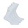 Accessorie Women Sports socks Tommy Hilfiger SOCK X4 White