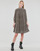 Clothing Women Short Dresses Ikks BW30135 Brown