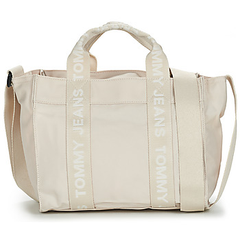 Bags Women Shopper bags Tommy Jeans TJW ESSENTIAL MINI TOTE Beige