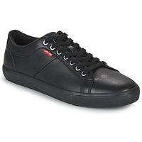 Shoes Men Low top trainers Levi's WOODWARD Black
