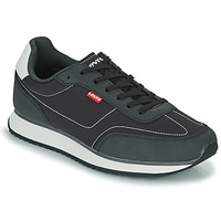 Shoes Men Low top trainers Levi's STAG RUNNER Black