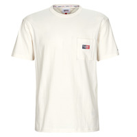 Clothing Men short-sleeved t-shirts Tommy Jeans TJM CLSC TIMELESS TOMMY TEE White