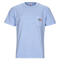 Clothing Men short-sleeved t-shirts Tommy Jeans TJM CLSC TIMELESS TOMMY TEE Blue / Sky