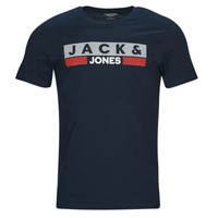 Clothing Men short-sleeved t-shirts Jack & Jones JJECORP LOGO TEE SS O-NECK Marine