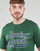 Clothing Men short-sleeved t-shirts Jack & Jones JORTREVOR UPSCALE SS TEE CREW NECK Green