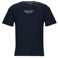 Clothing Men short-sleeved t-shirts Jack & Jones JPRBLUARCHIE SS TEE CREW NECK Marine
