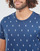 Clothing Men short-sleeved t-shirts Polo Ralph Lauren SLEEPWEAR-S/S CREW-SLEEP-TOP Blue / Cream