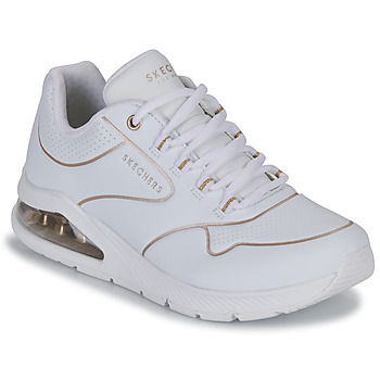 Shoes Women Low top trainers Skechers UNO 2 White / Gold