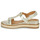 Shoes Women Sandals Mam'Zelle UDEO Gold / Brown