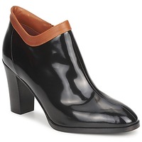 Shoes Women Low boots Sonia Rykiel 654802 Black / Ocre tan