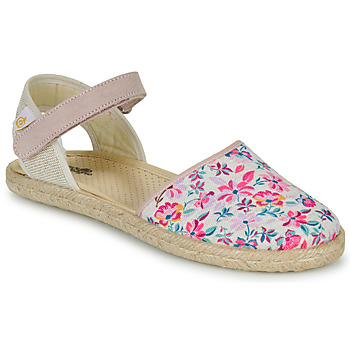 Shoes Girl Sandals Citrouille et Compagnie JYPSONI Rustique / Flowers / Pink