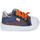 Shoes Boy Low top trainers Citrouille et Compagnie CHOCOPI Denim / Orange