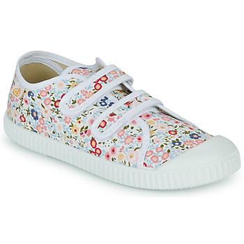 Shoes Girl Low top trainers Citrouille et Compagnie NEW 76 Multicolour / Flowers