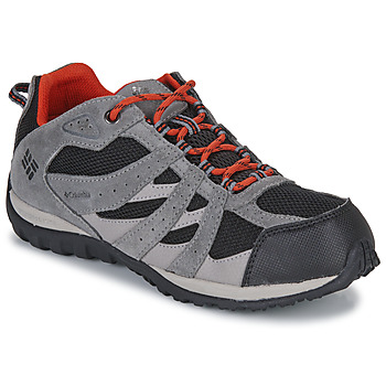 Shoes Hiking shoes Columbia YOUTH REDMOND WATERPROOF Grey / Black / Red