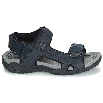 Geox UOMO SANDAL STRADA - € Black Men delivery Fast ! Sandals | Shoes Europe - 88,00 Spartoo