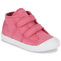 Shoes Girl High top trainers Victoria BOTIN TIRAS LONA TINT Pink