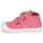 Shoes Girl High top trainers Victoria BOTIN TIRAS LONA TINT Pink