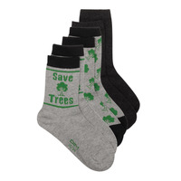 Accessorie Boy Socks DIM MI CHAUSSETTE COTON STYLE GENERATION CLIMA PACK X3 Grey / Anthracite / Green