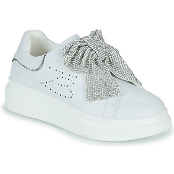 Shoes Women Low top trainers Tosca Blu ALOE White / Silver