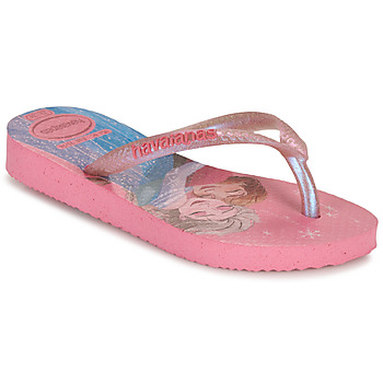 Shoes Girl Flip flops Havaianas KIDS SLIM PRINCESS Pink
