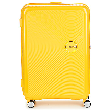 Bags Hard Suitcases American Tourister SOUNDBOX SPINNER 77/28 TSA EXP Yellow